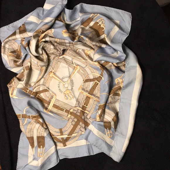 Genuine Hermès silk scarf